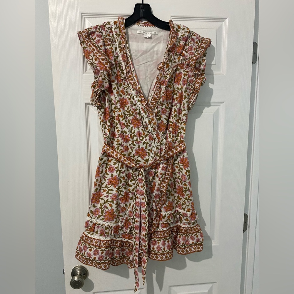 Veronica Beard Mikhail Ruffled Wrap Dress SIZE 6